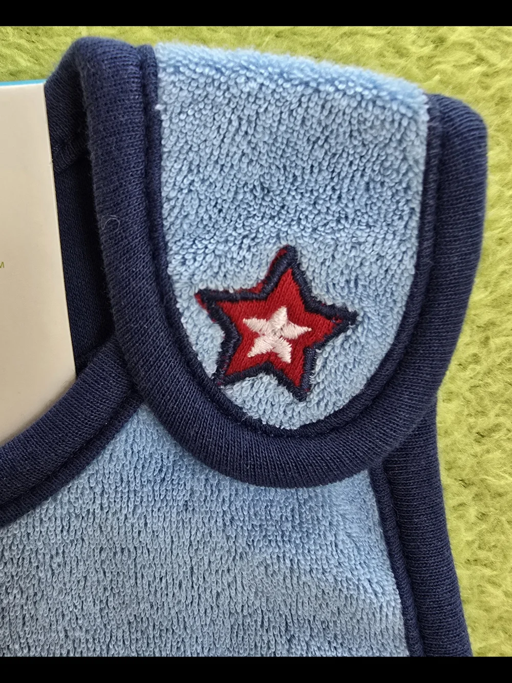 NWT  Baby BOYS  Daddys Little Sport BIB SOCCER FOOTBALL + BASEBALL - TERRY (Q8)